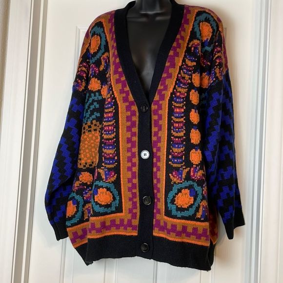 FARM Rio Pineapple Scarf Cardigan - Picture 1 of 5
